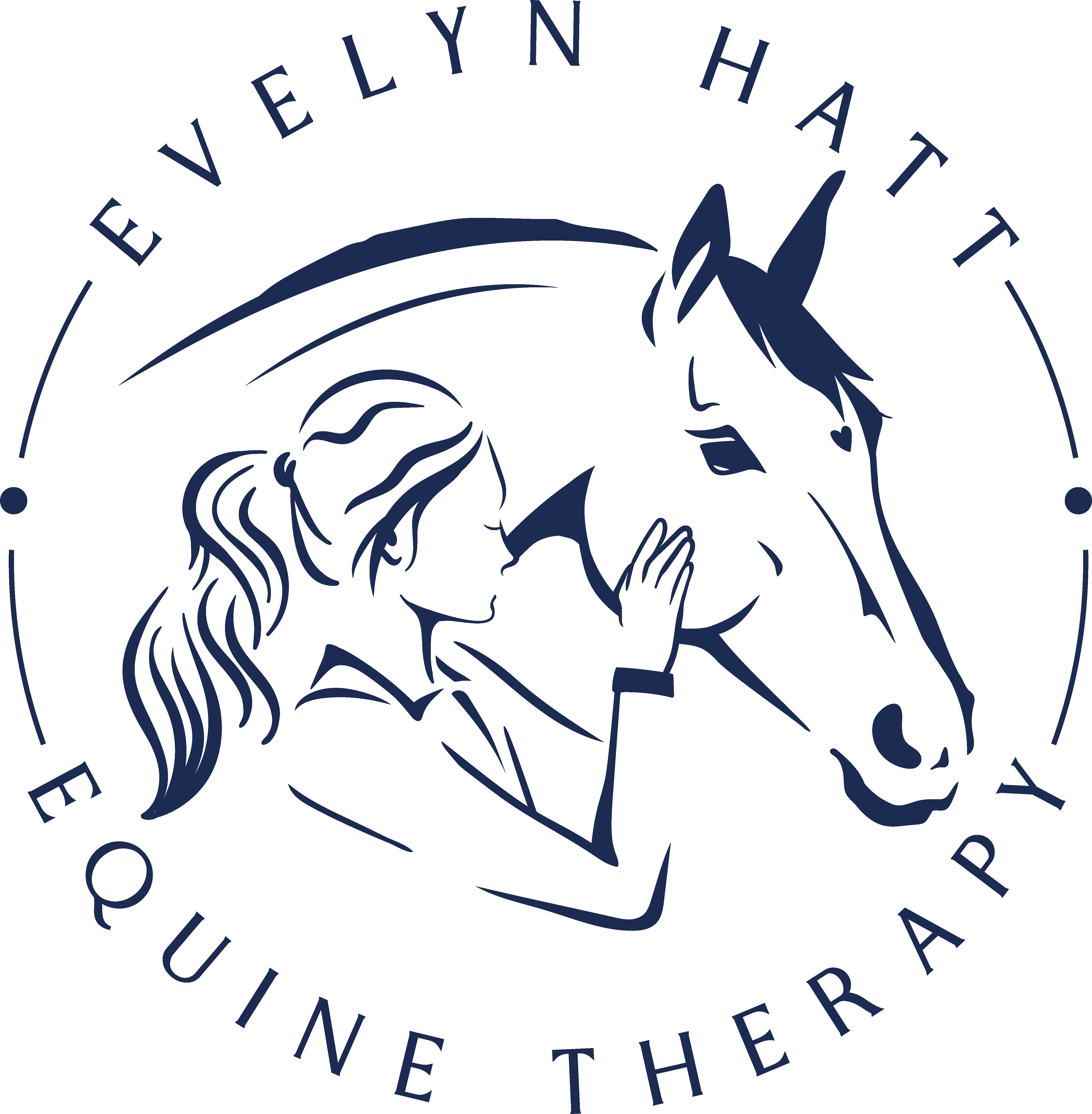 Logo Pferdeosteopathie Evelyn Hatt
